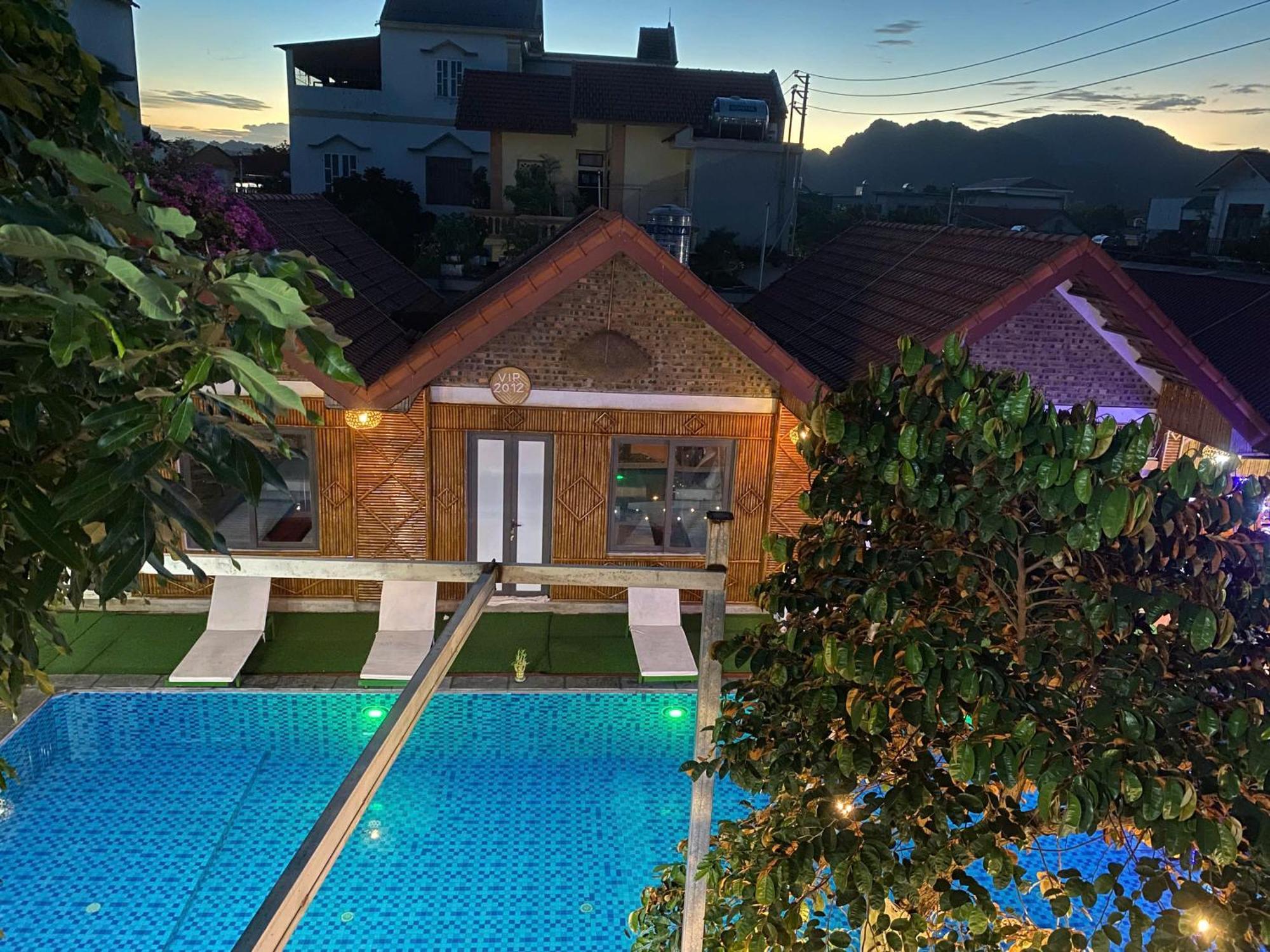 نينه بينه Tam Coc Charming Bungalow المظهر الخارجي الصورة