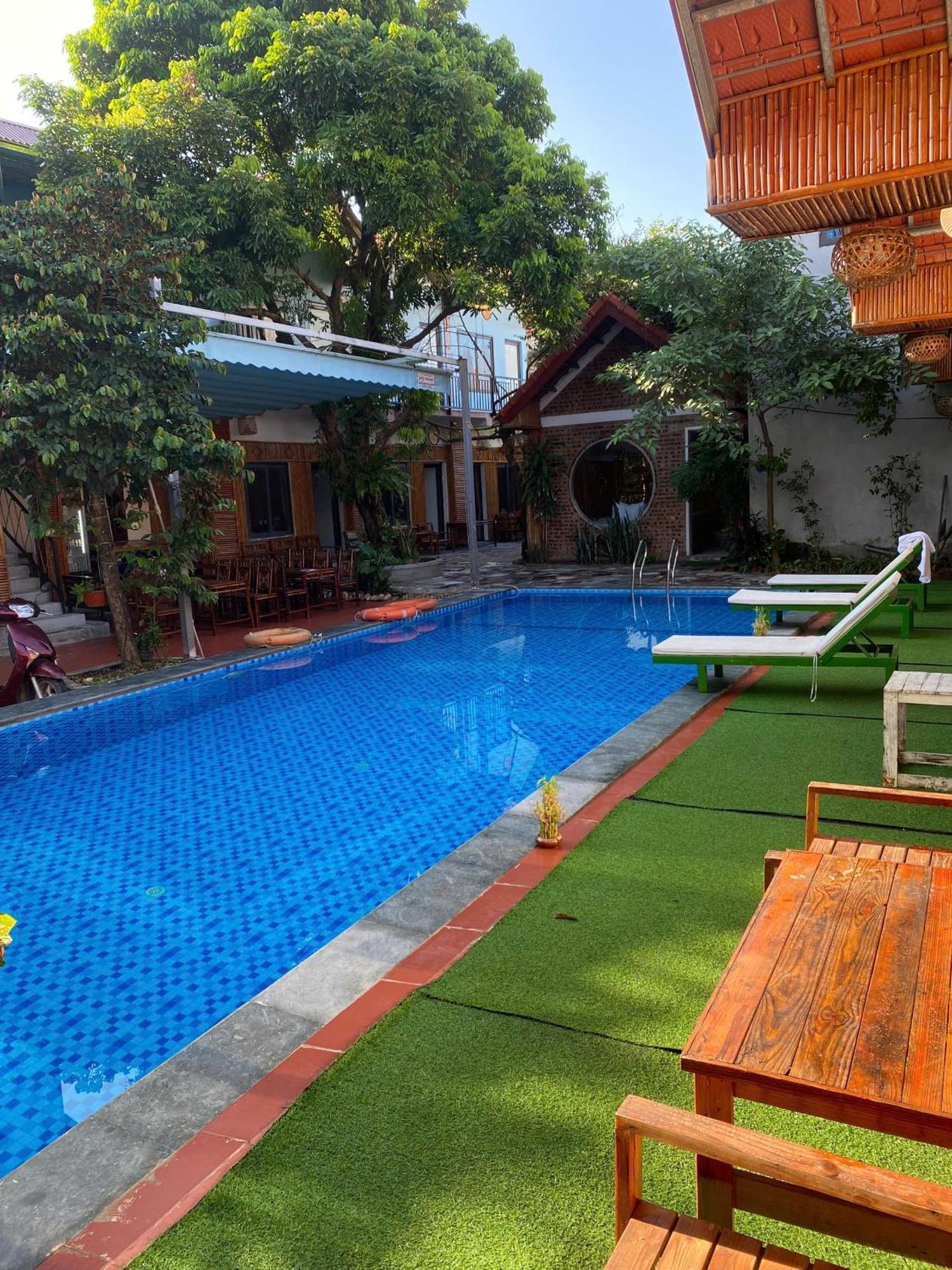 نينه بينه Tam Coc Charming Bungalow المظهر الخارجي الصورة