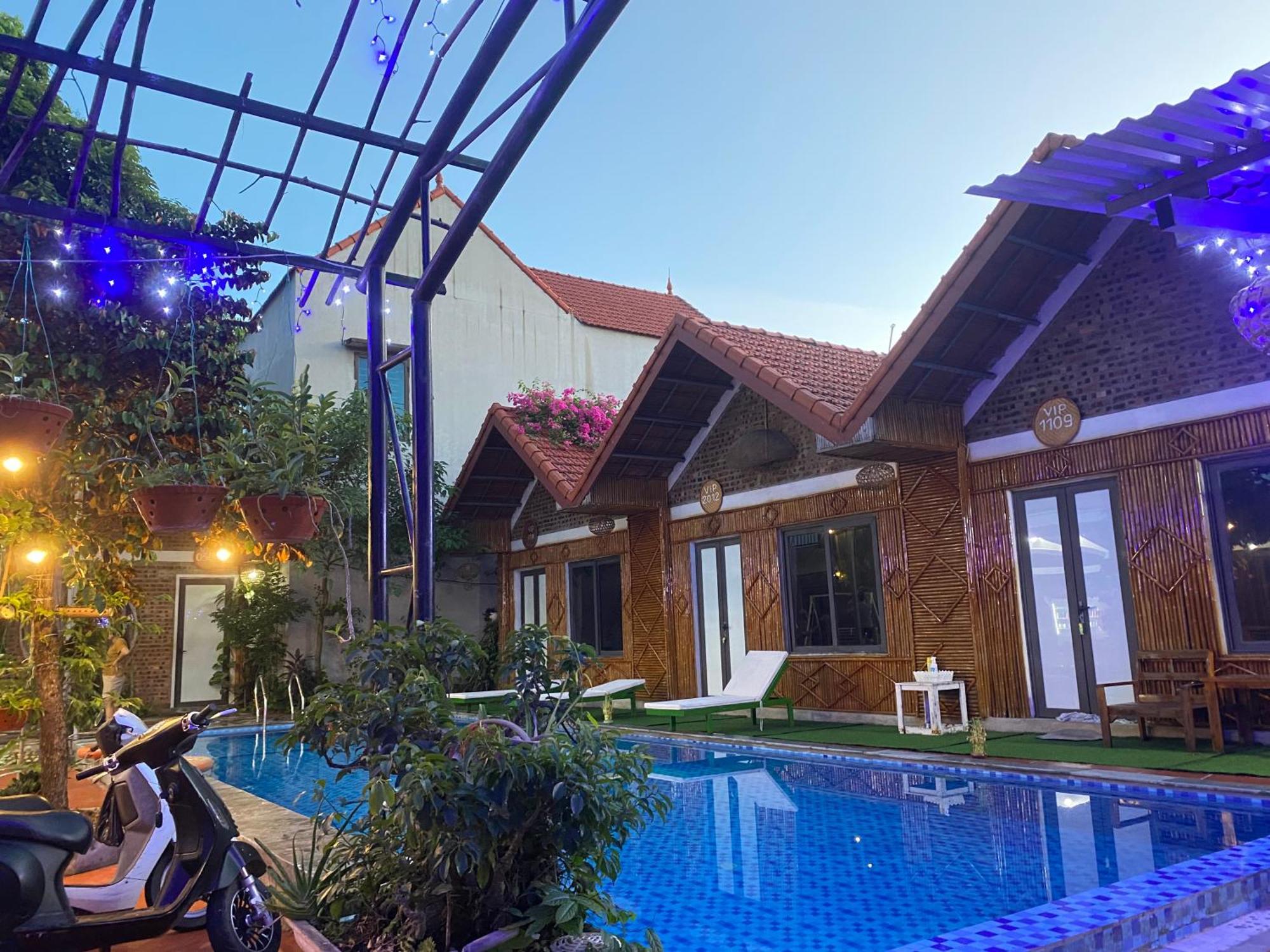 نينه بينه Tam Coc Charming Bungalow المظهر الخارجي الصورة